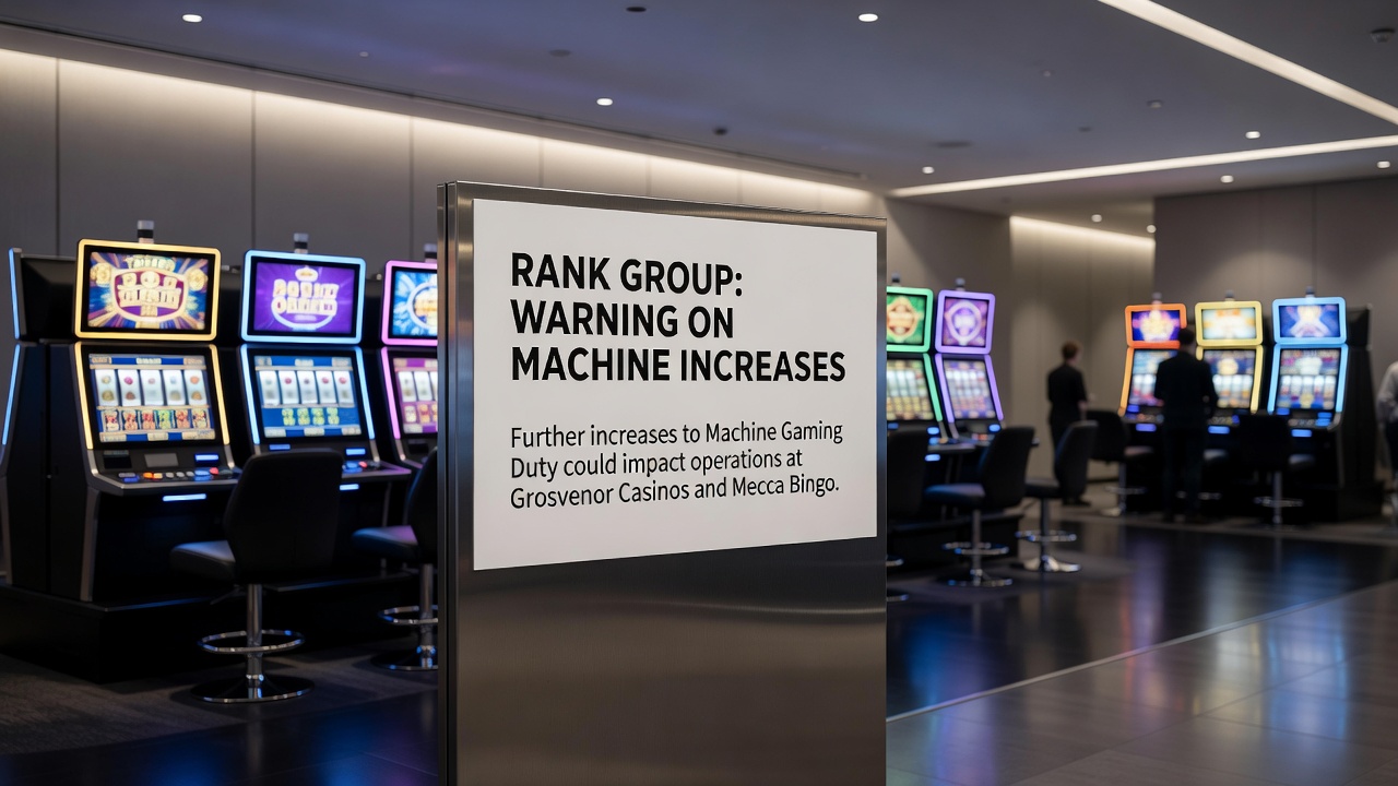 Leicester city centre gaming venue exterior with regulatory signage